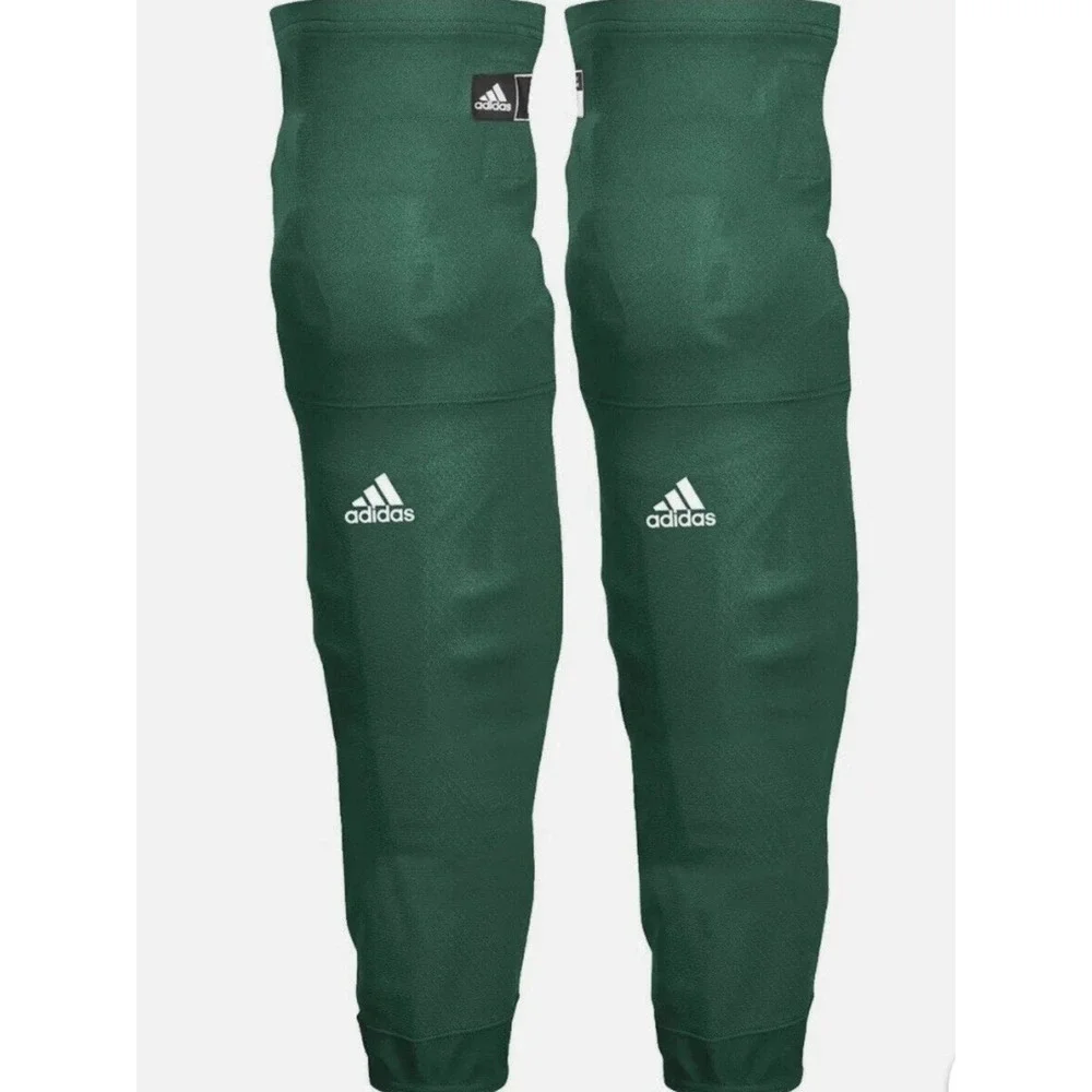 Adidas Dark Green Men's Hockey Stock Socks DX0967 Size XL New‎